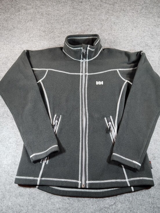 Helly Hansen Jackets & Blazers - Helly Hansen Women's Grey Fleece Zip Jacket Small
